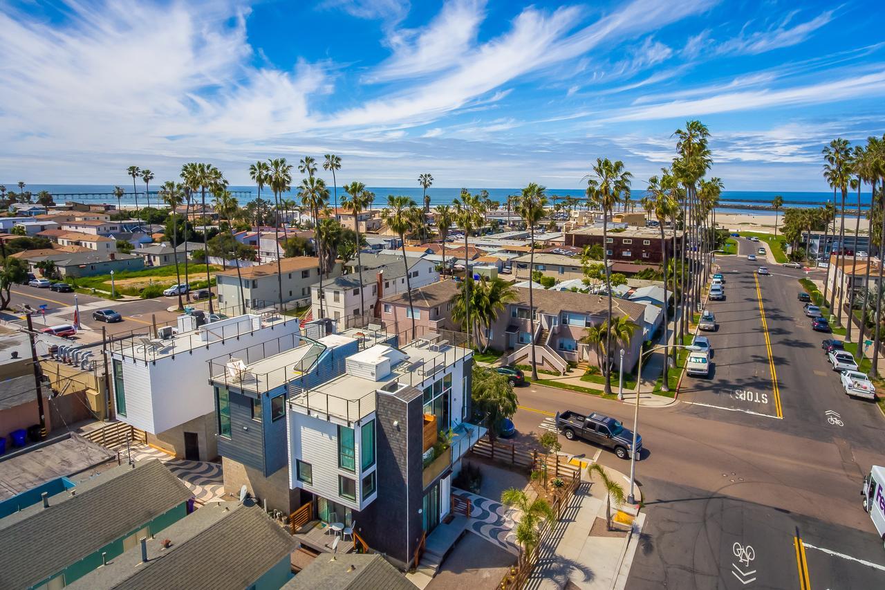 Modern Beach Home Steps To The Sand San Diego Exterior photo